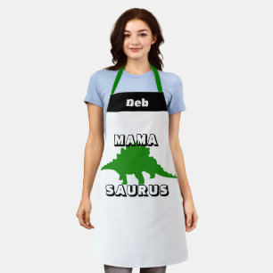 Creëer Jouw eigen Dinosaur Mama Saurus Mam Schort