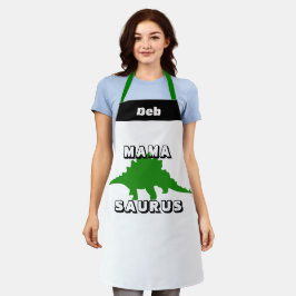 Creëer Jouw eigen Dinosaur Mama Saurus mama Schort