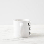 Creëer Jouw eigen  Espresso Cup Espresso Kop (Achterkant)