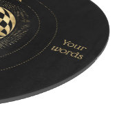 Creëer Jouw Eigen Gouden Arcane World Tarot Snijplank (Hoek)