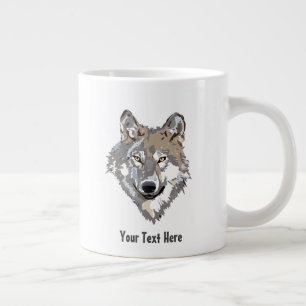 Creëer Jouw eigen Grijze Wolf Specialty Coffee Mo Grote Koffiekop