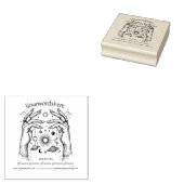 Creëer Jouw Eigen Hemellichaam Speel Astrologie Rubberstempel (Gestempeld)