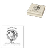 Creëer Jouw Eigen Hemelse Zonnegodin Amaterasu Rubberstempel (Gestempeld)