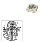 Creëer Jouw Eigen Hoge Priesteres Aap Rubberstempel (Gestempeld)