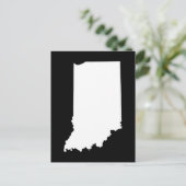 Creëer Jouw eigen Indiana Moving Announement Briefkaart (Staand voorkant)