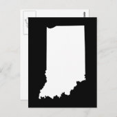 Creëer Jouw eigen Indiana Moving Announement Briefkaart (Voorkant / Achterkant)