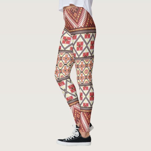 Creëer Jouw eigen kleurrijke Aztec Hakuna Matata Leggings (Links)