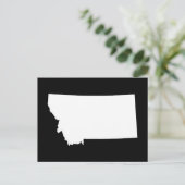 Creëer Jouw eigen Montana Moving Announge Briefkaart (Staand voorkant)