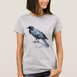 Creëer Jouw Eigen Mystieke Blauwe Raaf T-shirt
