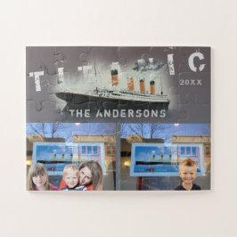 Creëer Jouw eigen twee foto Titanic Collage Legpuzzel