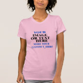 Creëer Jouw eigen vrouw, vriendin van meisje, hotb T-shirt (Voorkant)