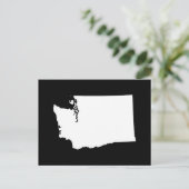 Creëer Jouw eigen Washington Moving Announement Briefkaart (Staand voorkant)