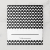 Creëer Jouw eigen witte poka Dot Plaatskaartje (Buitenkant ongevouwen)