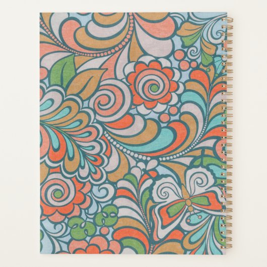 Creëer jouw naam Dagelijks Maandelijkse Planner (Achterkant)