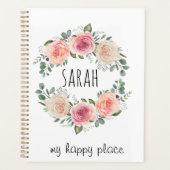 Creëer jouw naam wekelijks Maandelijkse Planner (Voorkant)