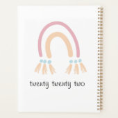 Creëer jouw naam wekelijks Maandelijkse Planner (Achterkant)