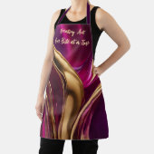 Creëer Kunst Een Beet Op Een Tijd- Abstract Schort (Insitu)