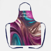 Creëer Kunst Eén hapje per keer - Modern Abstract- Schort (Voorkant)