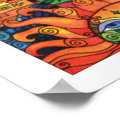 Creëer kunst elke dag poster (Hoek)