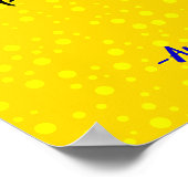 Creëer Luxe zwart en goud offerte Poster (Hoek)