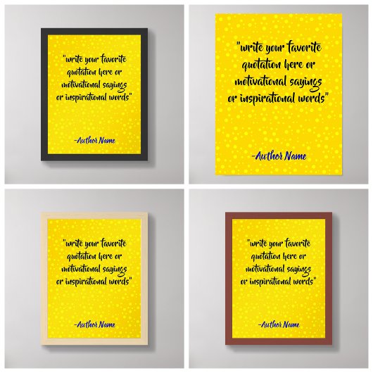 Creëer Luxe zwart en goud offerte Poster