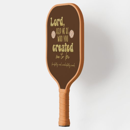 Creëer me om te bidden pickleball paddle (Links)