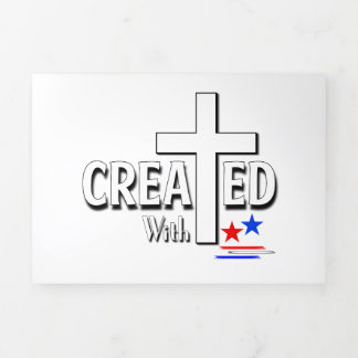 Creëer met de Verenigde Staten Happy 4th van juli Drieluik Uitnodiging