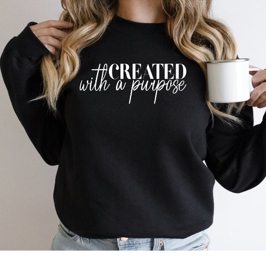 Creëer met een Christelijk doel-religie Trui