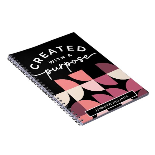 Creëer met een doel Christelijk notitieboek (Rechterzijde)