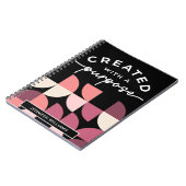 Creëer met een doel Christelijk notitieboek (Linkerzijde)