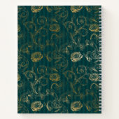 Creëer met een doel-eshesians 2:10 Floral Notitieboek (Achterkant)