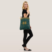 Creëer met een doel-eshesians 2:10 Floral Tote Bag (Op model)