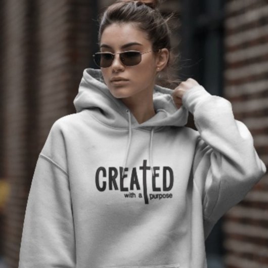 Creëer met een doel hoodie