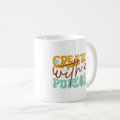 Creëer met een doel koffie mok (Voorkant rechts)
