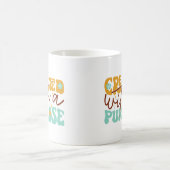 Creëer met een doel koffie mok (Center)