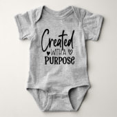 Creëer met een doel romper (Voorkant)