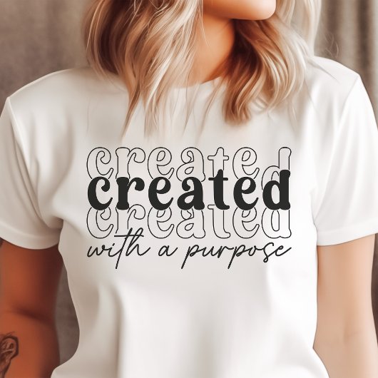 Creëer met een doel Tri-Blend shirt