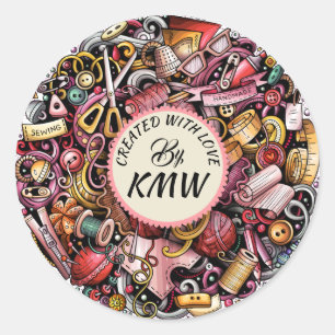 Creëer met liefde Sticker