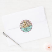 Creëer met Love Elegant Cake Sticker (Envelop)