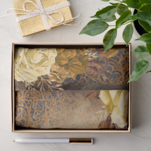 Creëer met OFDT- ontkoppelde-Steampunk-bloemen Tissuepapier (Geschenk)