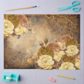 Creëer met OFDT- ontkoppelde-Steampunk-bloemen Tissuepapier (Craft)