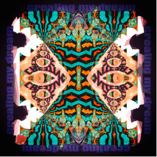 Creëer mijn Dream Cutout Fotobeeldje Magneet