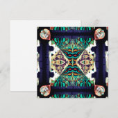 Creëer mijn droom en Maya Heart Feestdagenkaart (Voorkant / Achterkant)