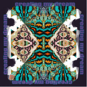 Creëer mijn droom fotobeeldje magneet