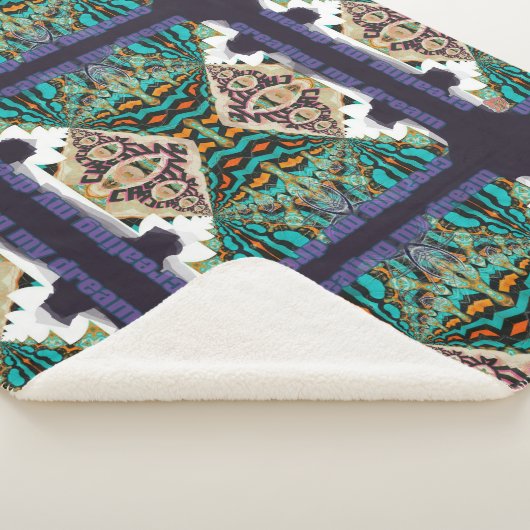 Creëer mijn droom sherpa deken (3/4)