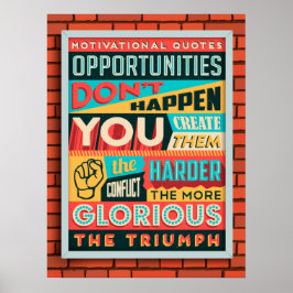 Creëer Mogelijkheden Poster