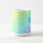 "Creëer" Mok regenbooggradiënt koffie (Center)