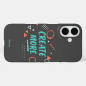 CREËER MORE iPhone 16 Hoesje (Achterkant (horizontaal))