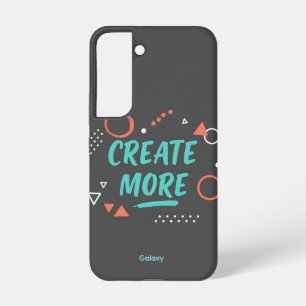 CREËER MORE Samsung Galaxy S22 Hoesje