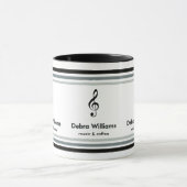 creëer, muziek en koffie mok (Midden)